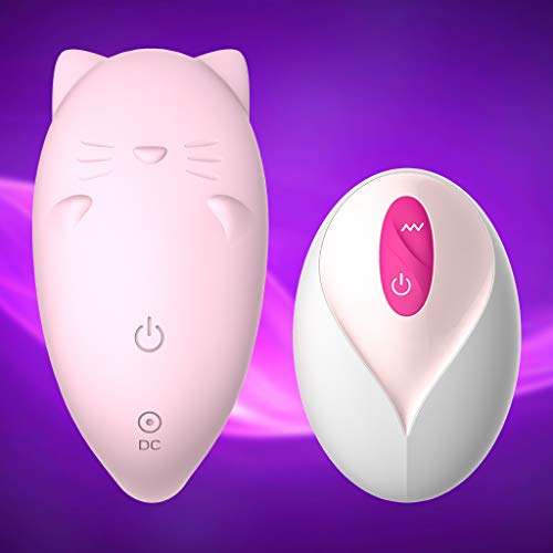 Meimei367 Wearable Heating Butterfly Vib Remote Control Toy For Women - Water-proof, 9-speeds, USB Charge, Pink Party Supply