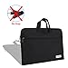 changel Laptop Bag, 15.6 inch Laptop Case, Briefcase Messenger Shoulder Bag for Men Women, College Students Business People Office Workers Professional Computer, Notebook, Table, MacBook Bag, Black