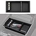 GM Center Console Armrest Tray Organizer Storage Box Fits for 2015-2018 Chevrolet Silverado 1500 2500 HD 3500 HD Suburban Tahoe GMC Sierra 1500 2500 HD 3500 HD Yukon