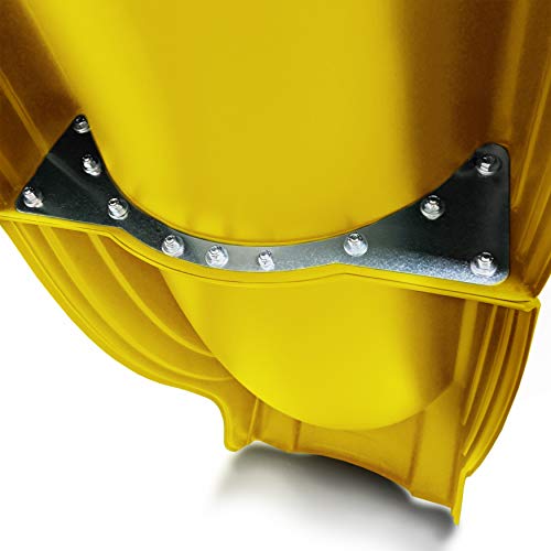 Swing-N-Slide WS 5031 Olympus Wave Slide 2 Piece Plastic Slide for 5' Decks, Yellow