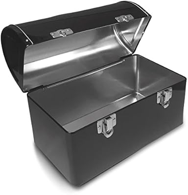 plain black lunch box