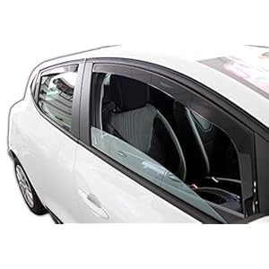 Winddeflectoren voor RENAULT Clio IV 5 deuren 2012 – 20204 stukken