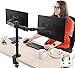 Stand Steady 2 Monitor Desk Mount Stand | Height Adjustable Dual Monitor Stand with Full Articulation and Desk Clamp | VESA Mount Fits Most LCD/LED Monitors 13-32 Inches (2 Arm Clamp)