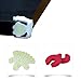 Baby Furniture Protectors Table Corner/Edge Guards (8 Pack) & 2 Door Finger Guard by Btahar | Child Proofing Desk Bumper | Glow In the Dark Safety Pads | Durable Self Adhesive Protective Cushion