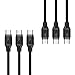 AUKEY USB C to USB C Cable, Type C Cable (3-Pack 3.3ft/1m) for MacBook Pro, Nintendo Switch, Nexus 6P 5X, Google Pixel and More