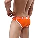 Men's Underwear,Neartime Mens Boxers Pouch Shorts Underpants Sleepwear (M, Orange)