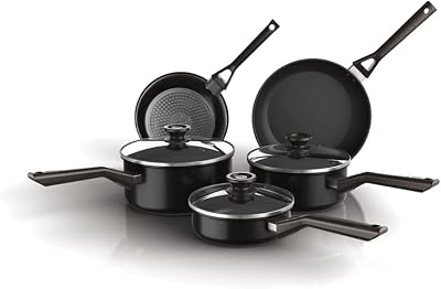 Ninja ZEROSTICK Classic 5-Piece Pan Set CW55000UK Induction Aluminium