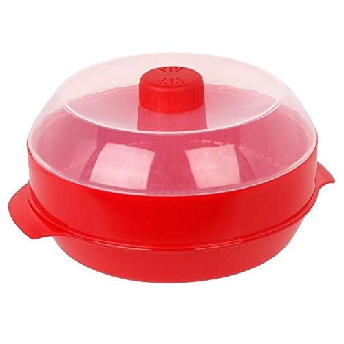 Microwave Steamer Healthy Cooking Quick Fast Vegetables Meats Poultry Fish No Oil Needed! BPA FREE
