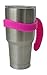 Pink 30 oz Tumbler Handle Non-Slip Grip - Fits YETI, RTIC, SIC & Many Other Tumblers