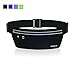 Kamor #5 Ultra Slim Running Belts / Runner's Race Belt / Fitness Workout Belt / Sport Waist Pack / Waist Pouch / Exercise Waist Bag - Super Light, fit iPhone 6/6s plus, Samsung - For Sport Men, Women during Workouts, Cycling, Hiking, Walking, Running