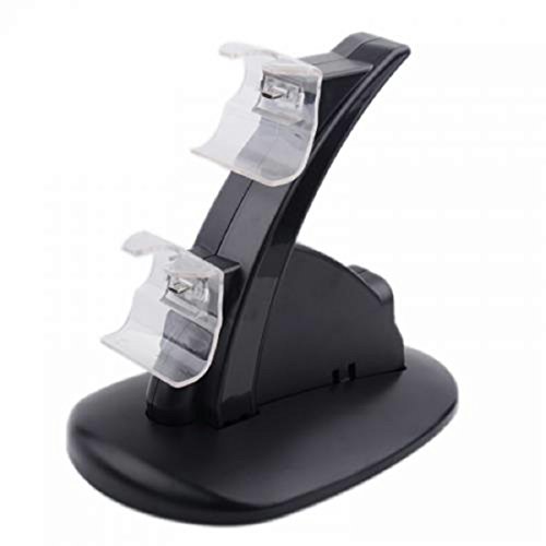 Black Upright Double Seat Charger for XBOX One Controller