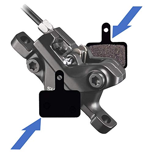 VeloChampion Road Race Premium MTB-hars en halfmetalen schijfrem voor Shimano Deore - Image 3