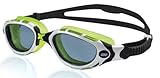 Zoggs Predator Flex Reactor L/XL (White-Green/Smoke) - Swim Goggle