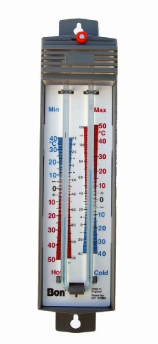 Bon 82-726 max min thermometer mercury free with magnet…