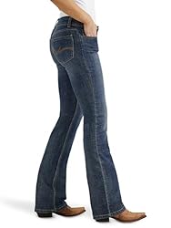 WranglerwomensWestern Mid Rise Stretch Boot Cut Jean