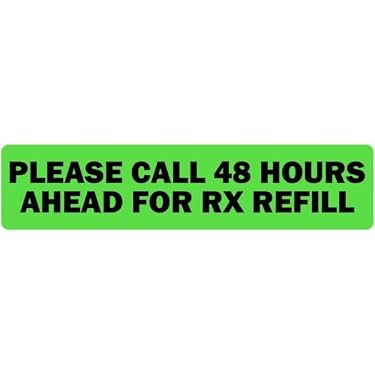 Editable Prescription Label Template