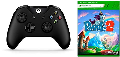 Official Microsoft Xbox One S Wireless Controller (New, Bulk Packaging) + Peggle 2 Download Card Official Microsoft Xbox One S Wireless Controller (New, Bulk Packaging) + Peggle 2 Download Card