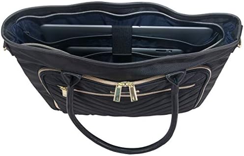 Kenneth Cole Reaction Chevron 15" Laptop & Tablet Business Tote with Removable Shoulder Strap 3 Kenneth Cole Reaction Chevron 15" Laptop & Tablet Business Tote with Removable Shoulder Strap
