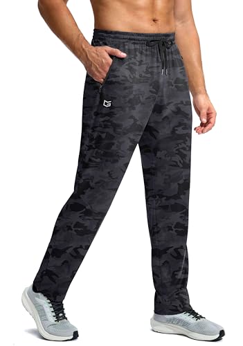 G Gradual Men's Sweatpants with Zipper Pockets Lightweight Mesh… at Amazon