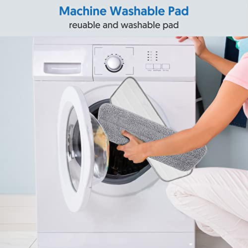 Washable Mop Pads for Swiffer PowerMop: Microfiber Wet Mops Refills 7 Pack photo 12