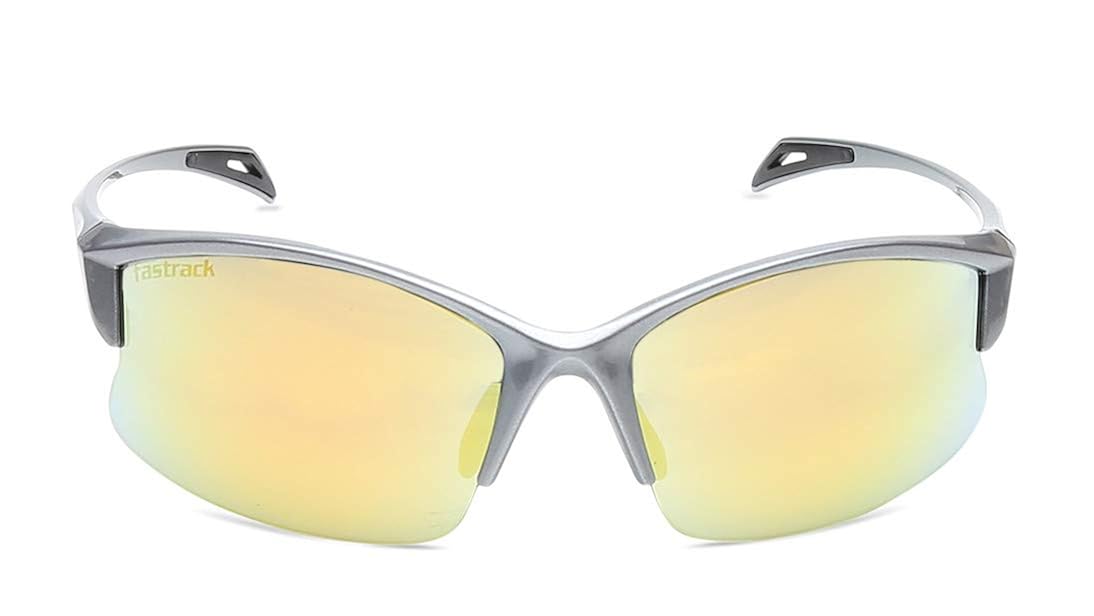 Buy Fastrack Men's Sport Sunglasses (Grey Frame, Black Lens) (Free Size