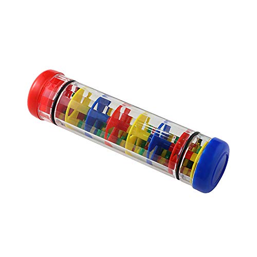 Rainmaker 8 inch Mini Rainstick for babies Rattle Tube Rain Stick Shaker Music Sensory Auditory