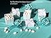 Robbins Egg Blue Jewelry Gift Favor Boxes - 12 Boxes