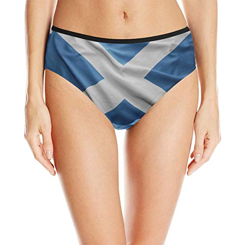 Lumos3DPrint Scottish Flags Women's High Waist Briefs Underwear