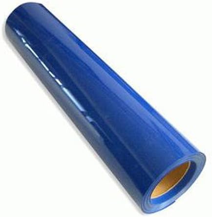 Techtongda 10ft Blue PU Vinyl Cutter Plotter DIY Heating Press Transfer T-shirts Small Business(Item#002309x3.4)