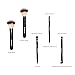 XUCOO 5 Pcs Professional Makeup Brushes Set Foundation Contour Blending Eyeshadow Lip Brush Blush Brush Travel set