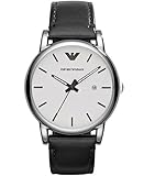 Emporio Armani Men's AR1694 Dress Black Leather Watch