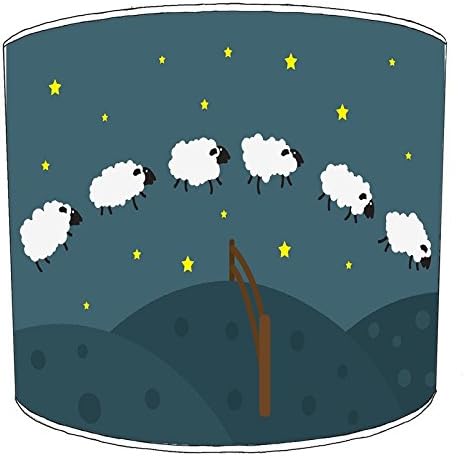 Sheep Lamb Lampshade For A Ceiling Light In 3 Sizes - Free Personalisation