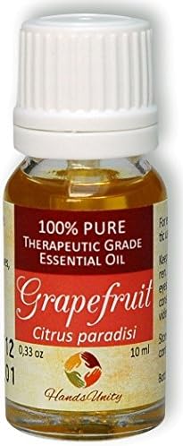 Grapefruit Essential Oil Italian, Diffuser Aromatherapy, Therapeutic Grade, 100% Pure Natural (1, 10 ml, 0.33 oz)