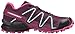 Salomon Women's Speedcross 3 W-W, Bordeaux/Hot Lotus Pink, 8.5 B US