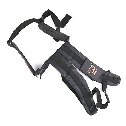 Motorcycle Safety Belt Harness Adjustable Strap Seats Belt Electric Vehicle Safety Harness Bike Safety Belt Backseat Security Sling for Kids Children Kids Baby Boys Girls (Black)