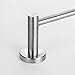 HOMEIDEAS 24-Inch Bathroom Towel Bar Single Towel Hanger SUS304 Stainless Steel Lavatory Towel Rack Hotel Style Towel Shelf,Wall Mount,Polished Finish
