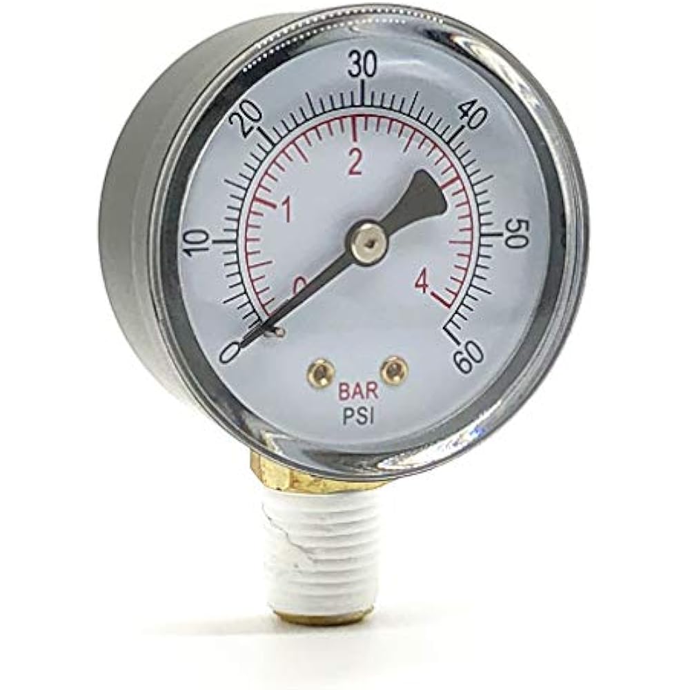 Pressure Gauge Hayward Replacement For Select Sand D.E. Filter