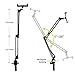 Benks Tablet Mount Lazy iPad Holder Universal Long Arm Mobile Phone Bracket, Flexible Gooseneck Clamp Stand for Live Stream, Desk, Bed, Kitchen, Office (Support 4-12.9 Inch Cell Phone and Tables)