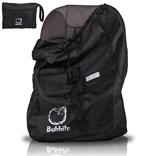 Car Seat Travel Bag Ultra Strong Gate Check Carseat Backpack & Cover