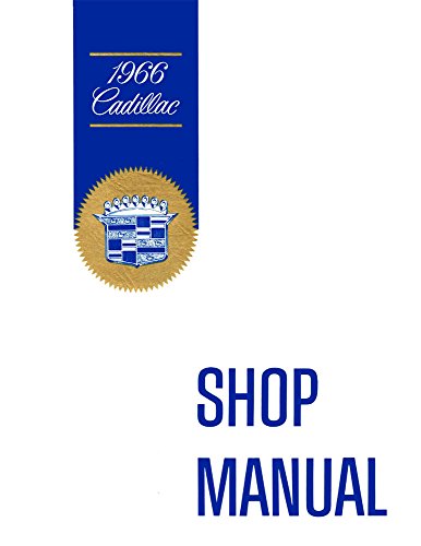 1966 Cadillac Deville Eldorado Fleetwood Shop Service Repair Manual Book Engine