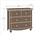 Sauder Harbor View 3-Drawer Chest