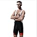 Santic Men's Pro 4D Padded Cycling Bib Short Black/White