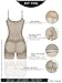 DIANE & GEORDI 2396 Mid Thigh Powernet Shapewear for Women Beige