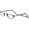 Clic Magnetic Reading Glasses for Men or Women, Computer Readers, Original Expandable (M-XL, Tortoise, 1.50 Magnification)