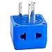 Australia Adapter by Yubi Power 2 in 1 Universal Travel Adapter with 2 Universal Outlets - Type I - 5 Pack
