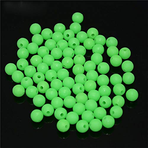 millet16zjh Luminous Beads for Carp Fishing Lures Floating 5mm Glow Accessories 1000Pcs/Set - Thumbnail 4