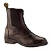 Saxon Women's Equileather Zip Front Boots, Black, Size 9