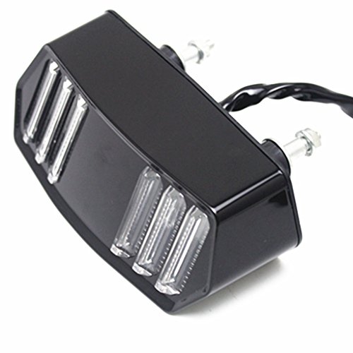 E-Bro Motorcycle LED Turn Signal Tail Light Brake Stop Running Indicator Integrated Signal Lights for Honda MSX125/SF GROM CBR650F CTX700 CTX700N