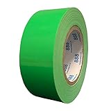 MG888 Hi-Vis Fluorescent Green Duct Tape 1.88 Inches x 60 Yards, High Visibility, Duct Tape for Crafts, DIY, Repairs, Indoor Outdoor Use, Book Repair, Must Have Garage Tool