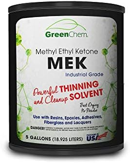GreenChem Methyl Ethyl Ketone (MEK) | Solvent for Professional Cleaning & Paint Mixing (27, 5 Gallon Pallet)